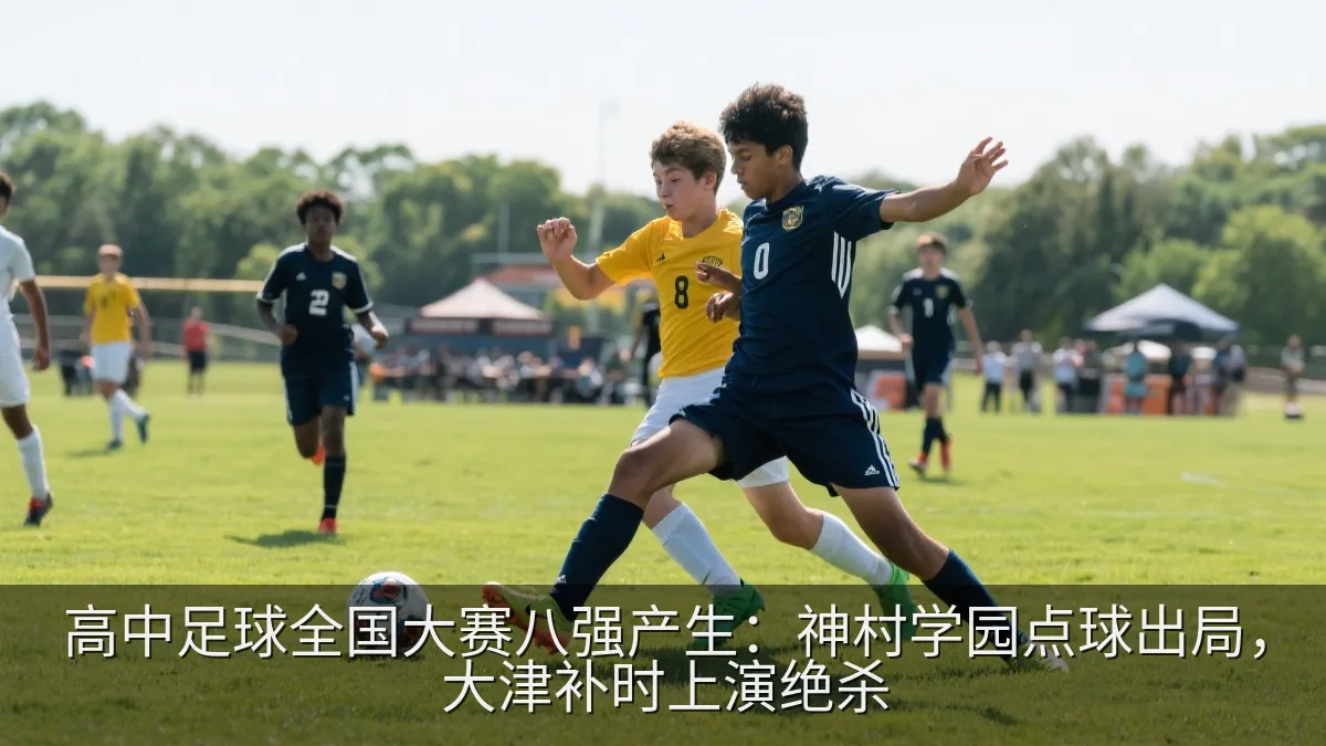 高中足球全国大赛八强产生：神村学园点球出局，大津补时上演绝杀