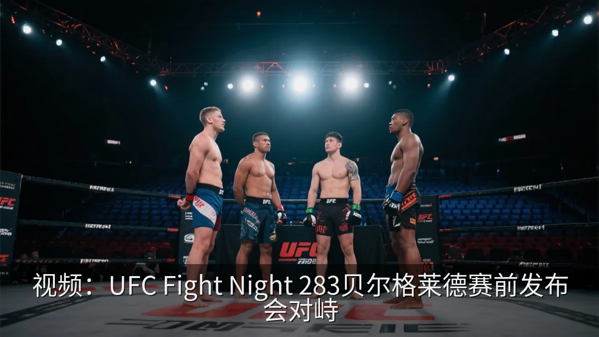 视频：UFC Fight Night 283贝尔格莱德赛前发布会对峙