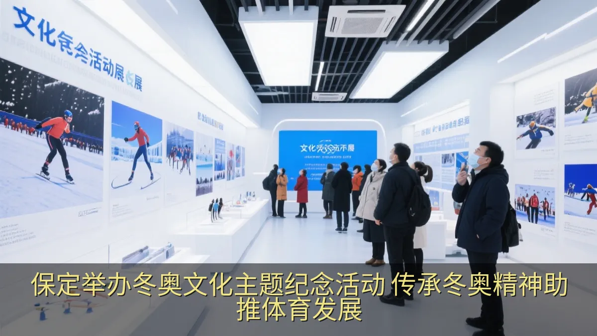 保定举办冬奥文化主题纪念活动 传承冬奥精神助推体育发展